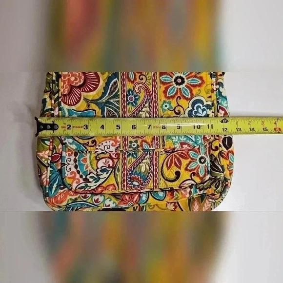 Vera Bradley Lizzy Hipster Provencal Yellow Floral Crossbody Purse and Wallet - Picture 2 of 13